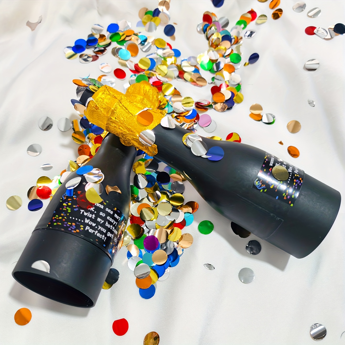 6/12pcs Confetti Launchers Con - Confetti Cannon Tube reseña y precio
