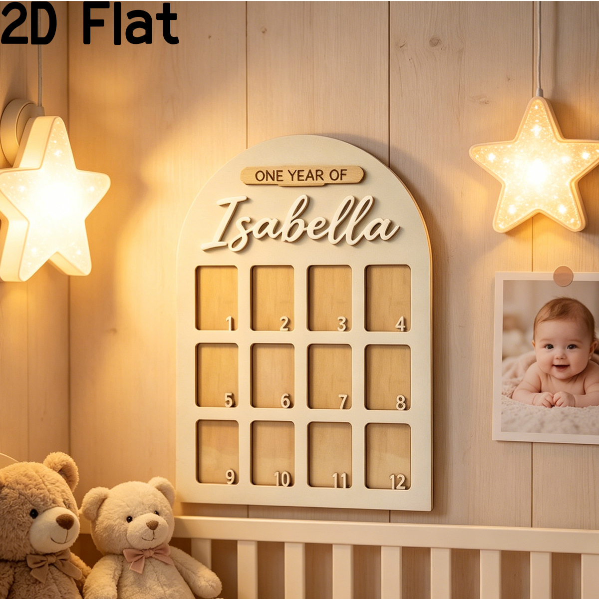 1Pc Custom Photo Record Board  - Eve Party reseña y precio