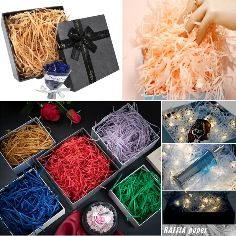 100g raffi Colorful Shredded C - Paper Straw Color reseña y precio