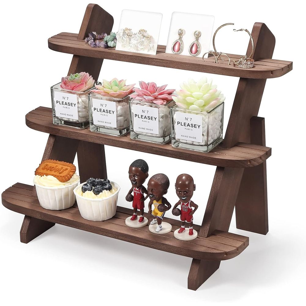 Tiered Cupcake Stand, 3-Tier D - Cupcake Stand Tier reseña y precio