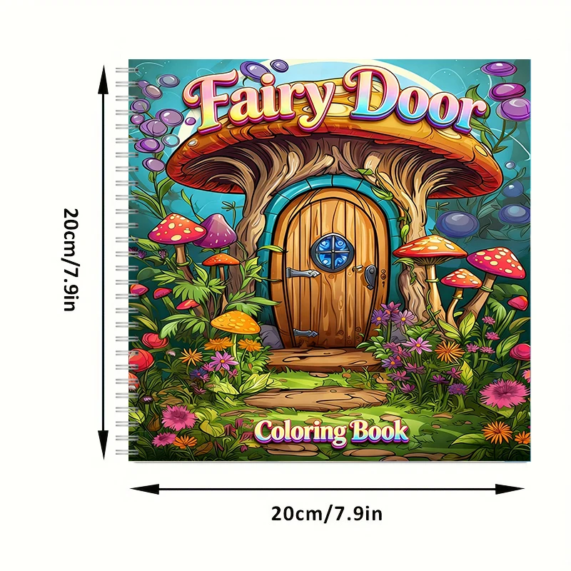 Coloring Book Fairy Door for A - Supply Event reseña y precio