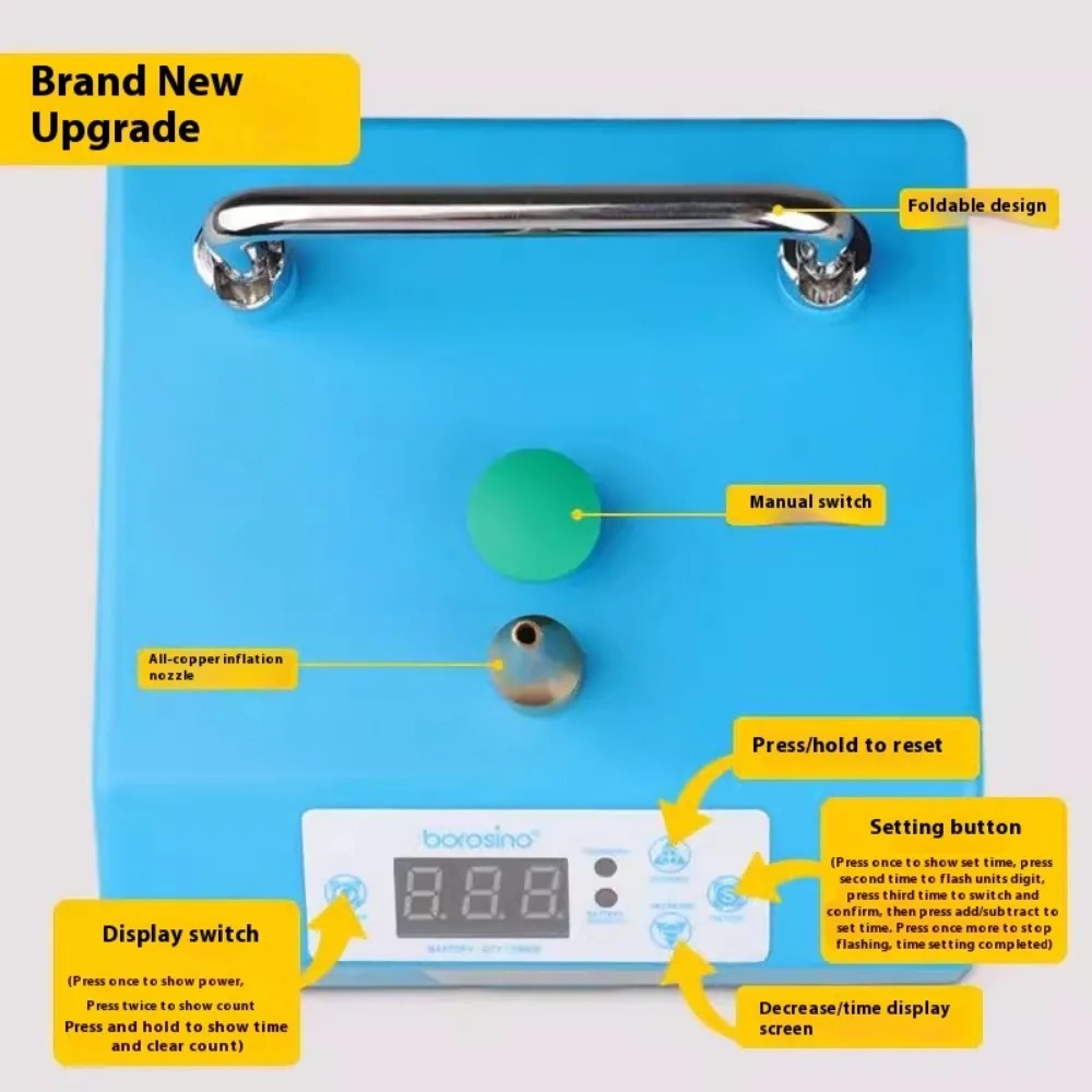With timer and foot switch B23 - Balloon Pump Hand reseña y precio