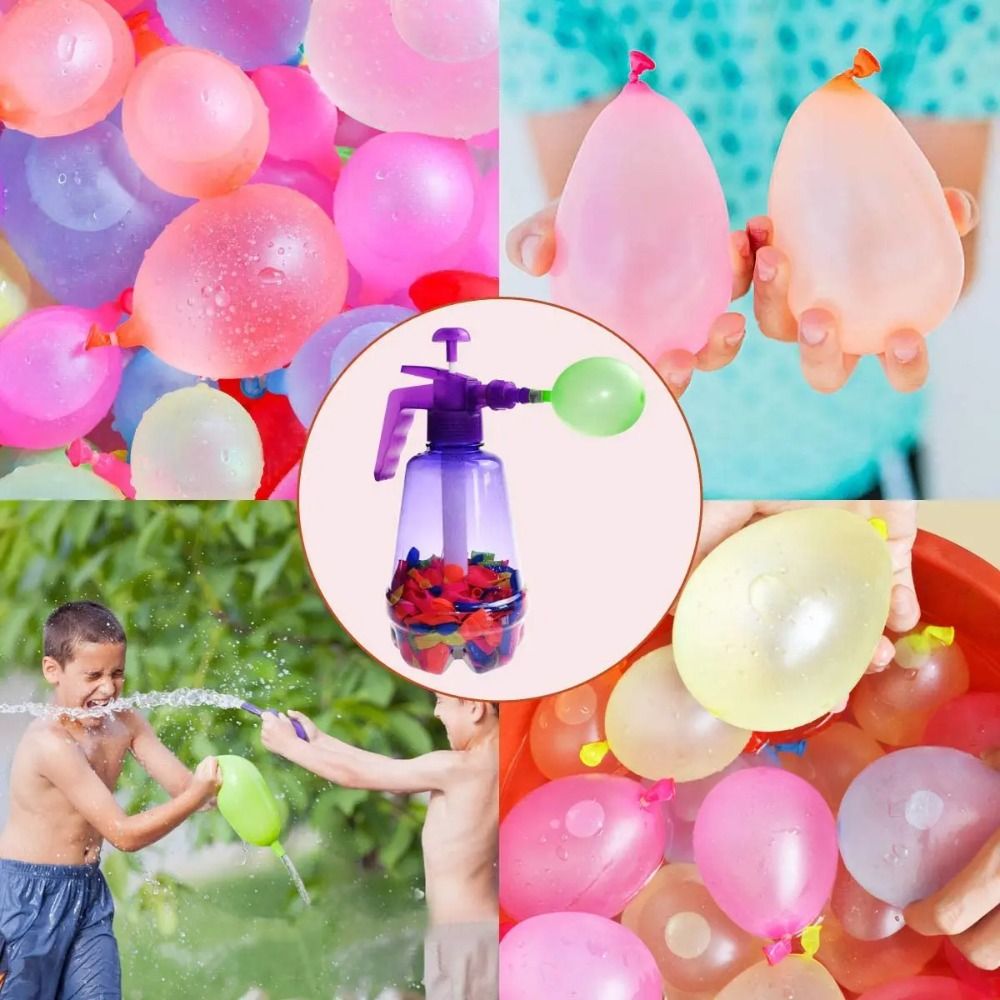 New Portable Air Water Bomb Ba - Balloon Pump Hand reseña y precio