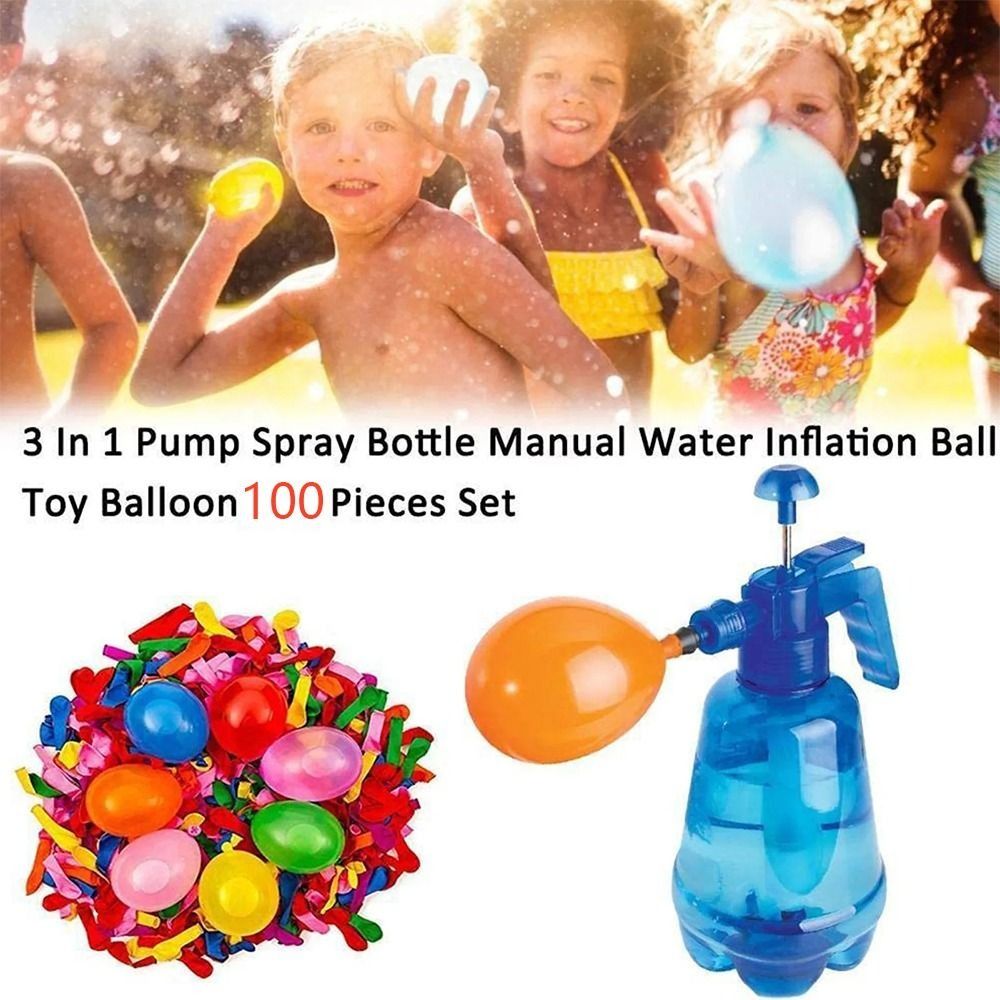 New Portable Air Water Bomb Ba - Balloon Pump Hand reseña y precio