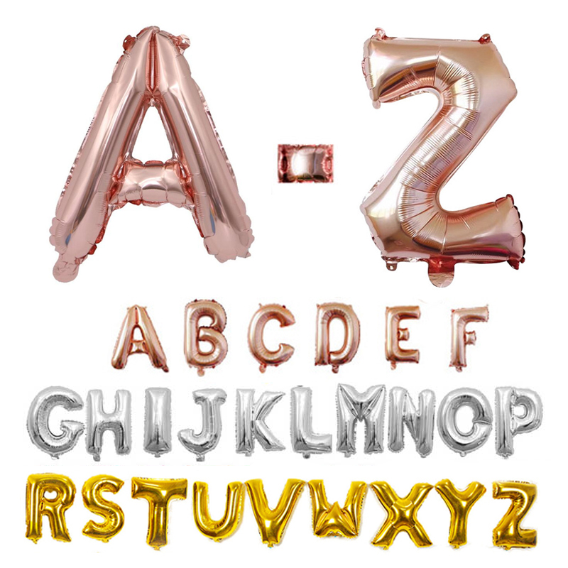 16 32 40 Inch Foil Letter Ball - Event Z reseña y precio