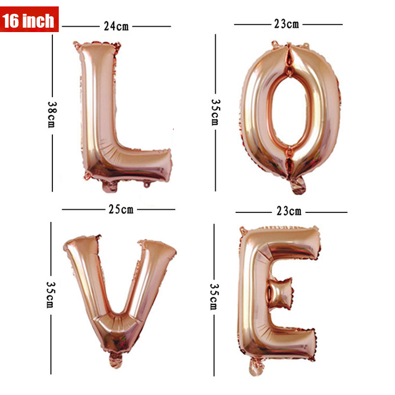 16 32 40 Inch Foil Letter Ball - Event Z reseña y precio