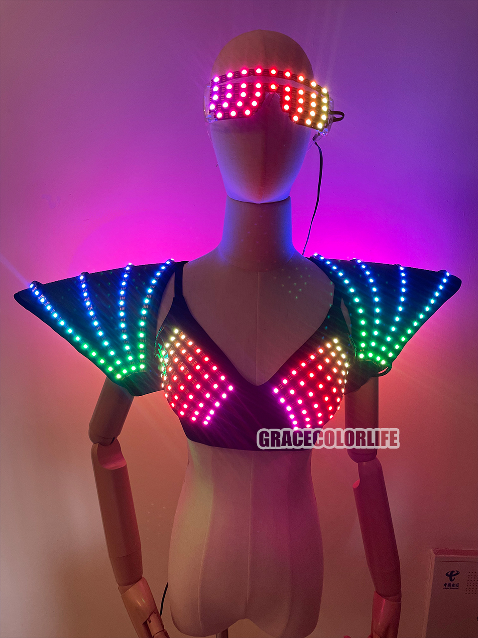 Cyberpunk Full-Color Laser LED - Event Party Dj reseña y precio