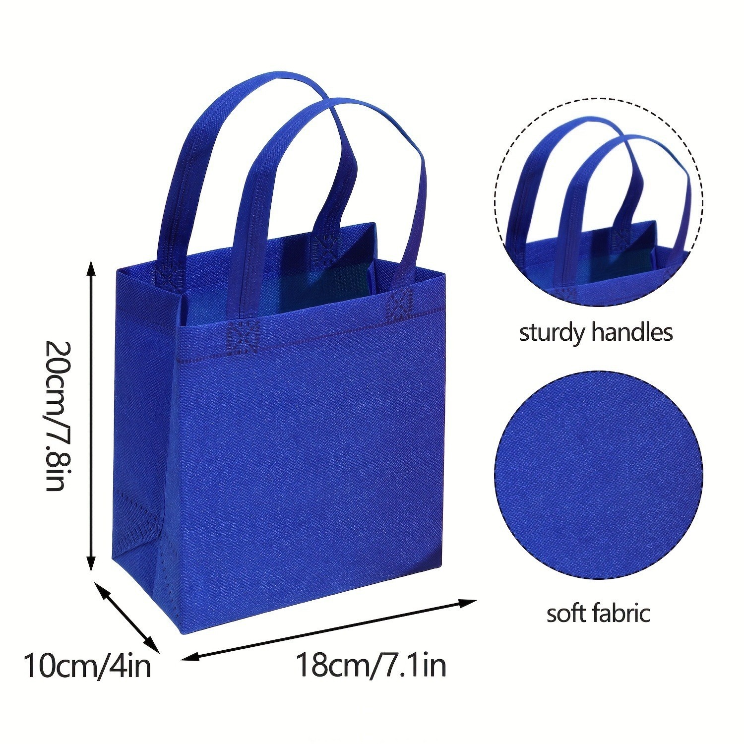 100PCS Reusable Non-woven Shop - Event Party Shop reseña y precio