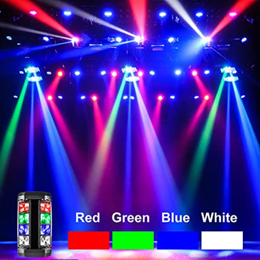 RGBW Moving Head DJ Light LED  - Event Party Dj reseña y precio