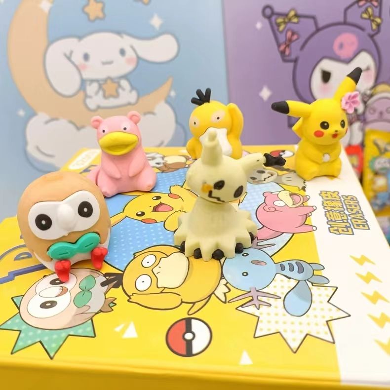Pokemon Blind Bag Eraser Surpr - Party Favor Bag reseña y precio
