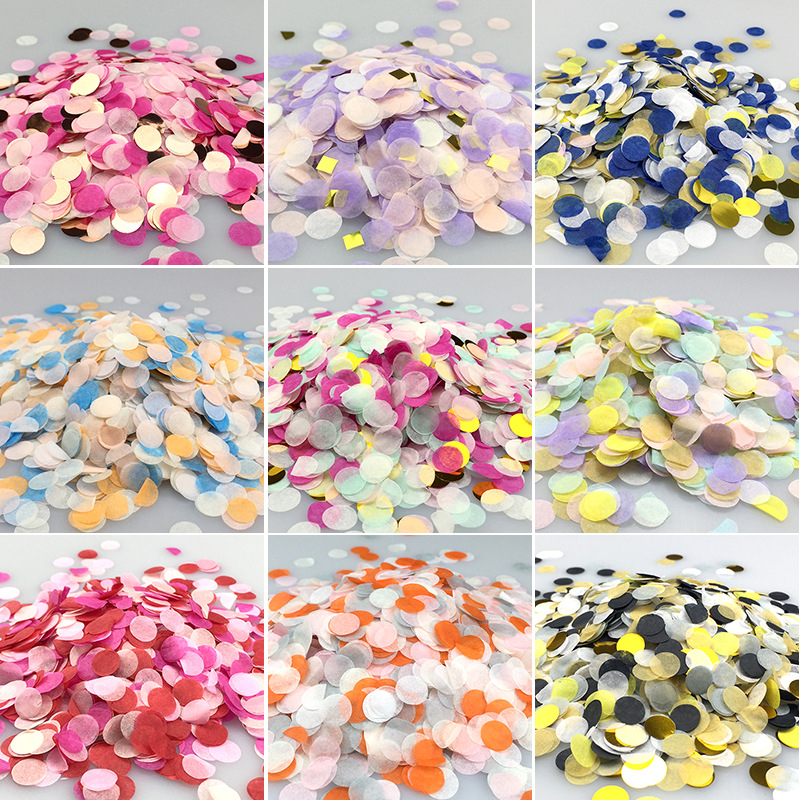 1000pcs/bag 1cm Paper Confetti - Confetti Cannon Tube reseña y precio