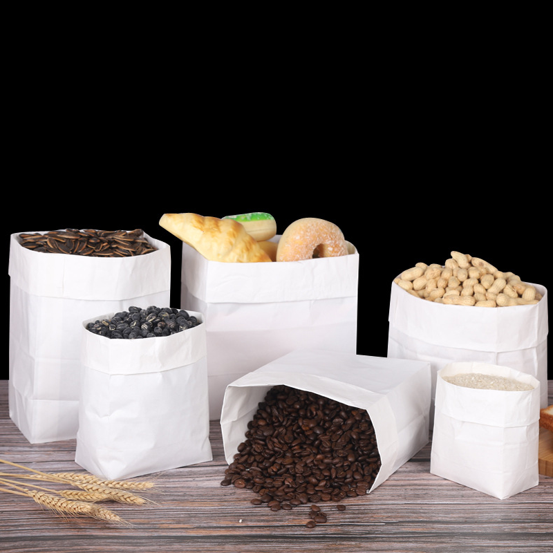 50Pcs/White Kraft Paper Bags F - Event Party Shop reseña y precio