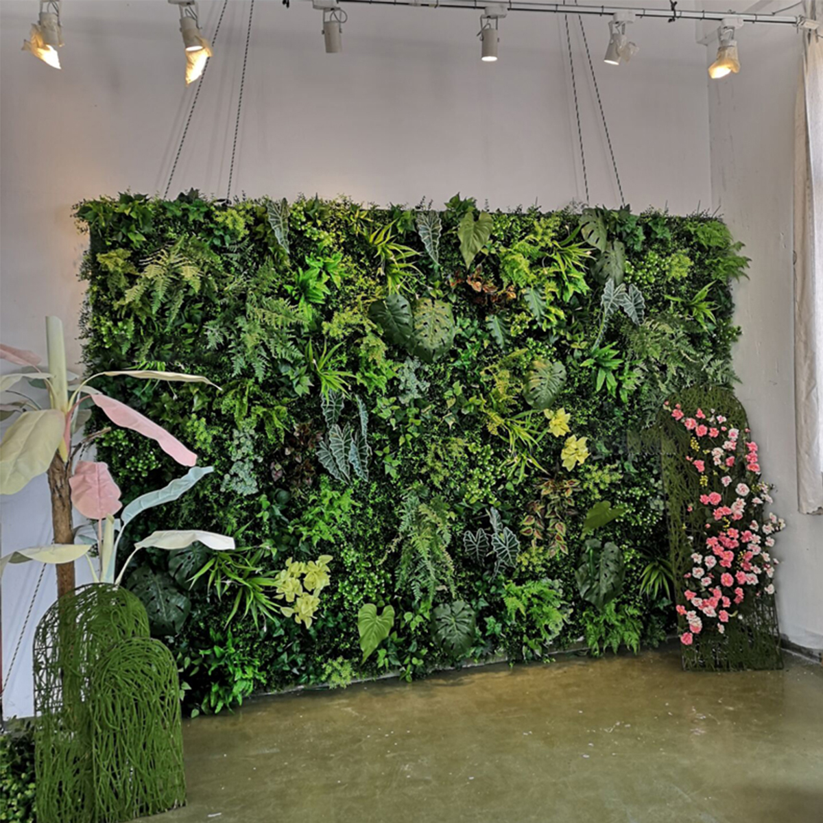 Artificial Plant Wall Reusable - Flower Wall Panel reseña y precio