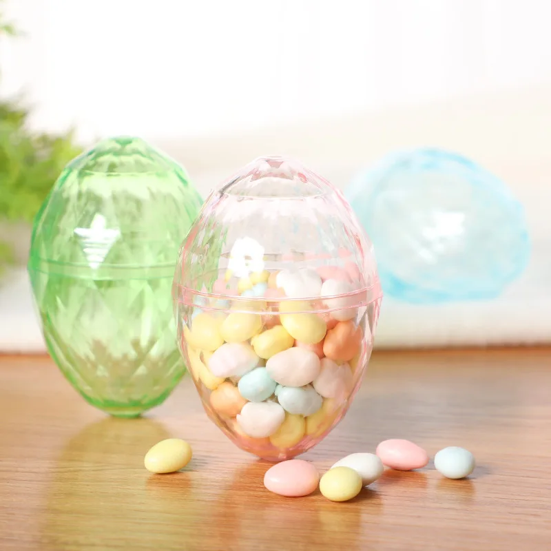 5Pcs Easter Theme Plastic Cand - Event Party Box reseña y precio
