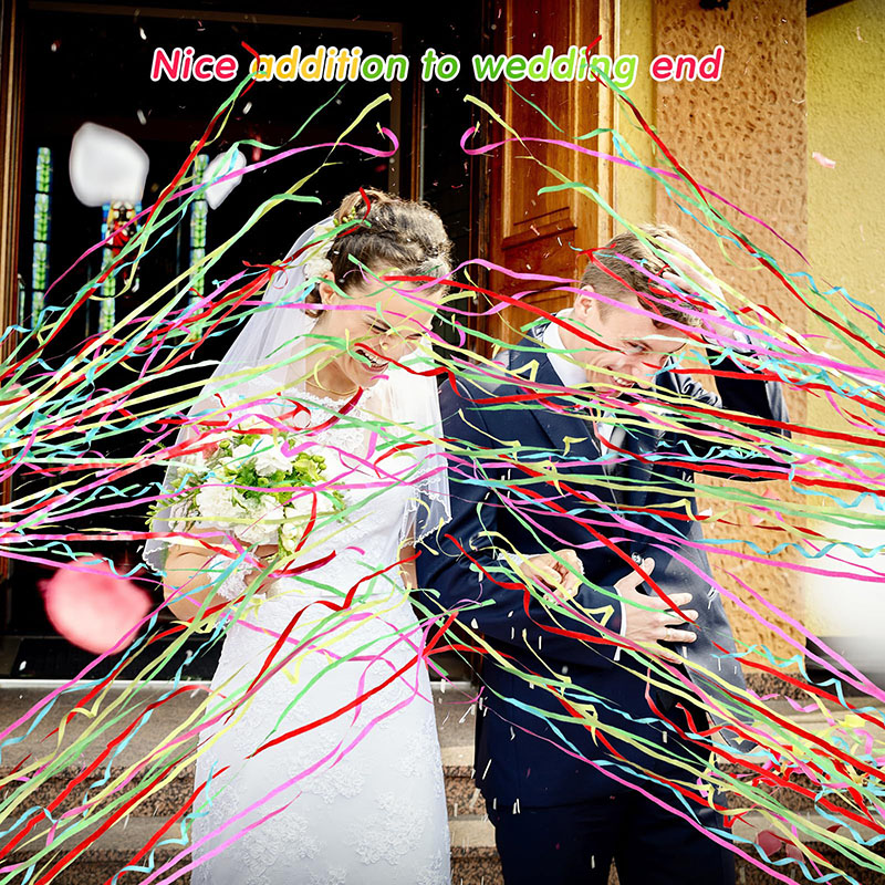 5-20pc Colorful Hand Throw Str - Confetti Cannon Tube reseña y precio
