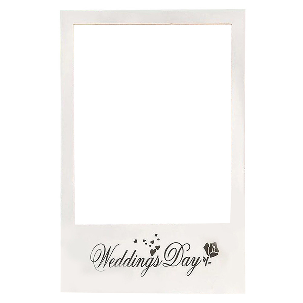 3Pcs Creative Couple Photo Fra - Photo Booth Frame reseña y precio
