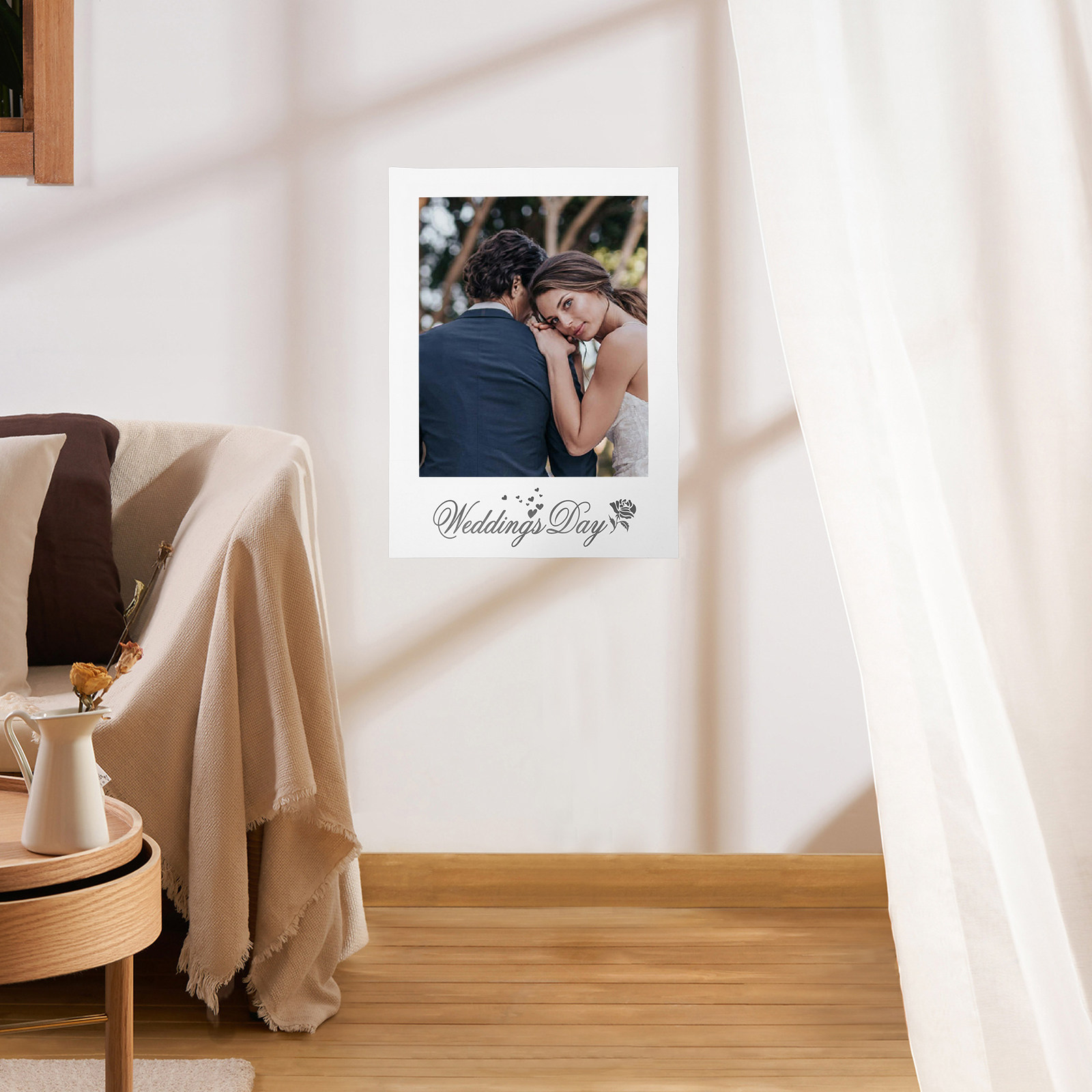Simple Fashion White Paper Pho - Photo Booth Frame reseña y precio