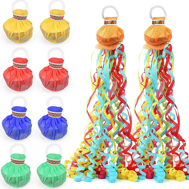Hand throwing ribbon wedding f - Confetti Cannon Tube reseña y precio