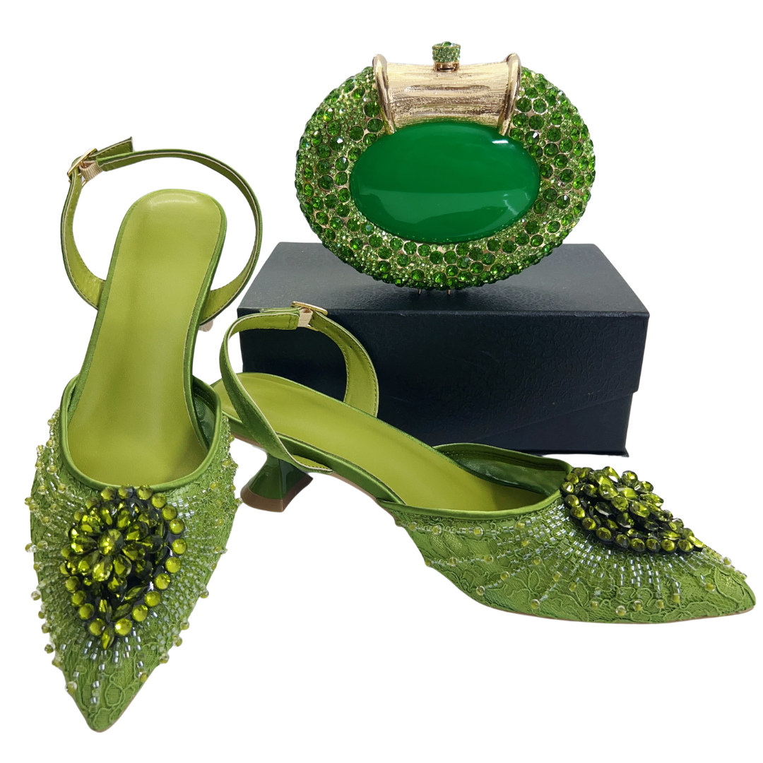 Italian Designer Evening Shoes - Party Favor Bag reseña y precio